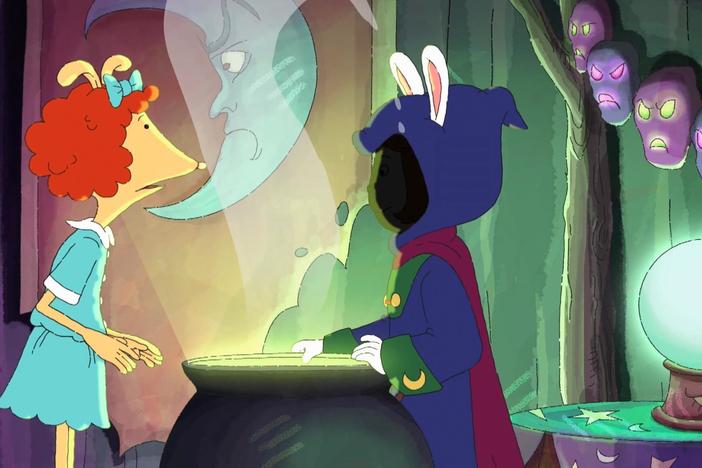 Prunella pretends she can see the future. / The soccer team is over Francine's bossiness.