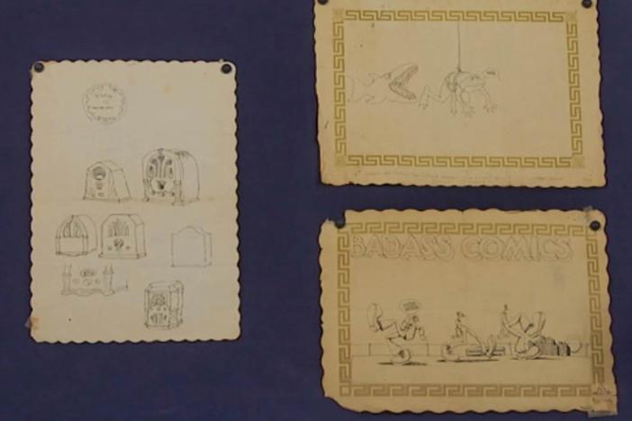Appraisal: Robert Crumb Doodles, ca. 1965