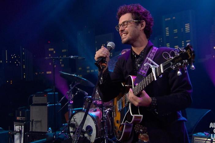 Austin-based White Denim performs on Austin City Limits.