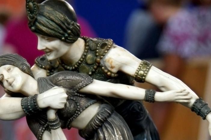Appraisal: 1928 Chiparus "Persian Dancers" Bronze, from Biloxi Hour 1