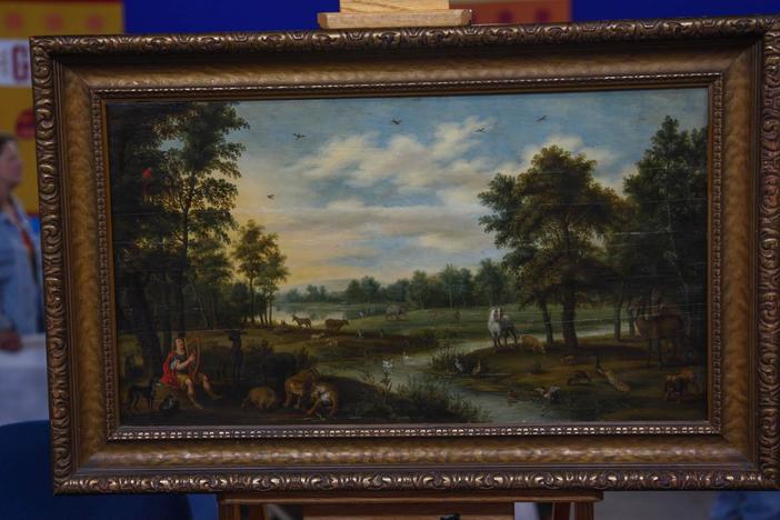Appraisal: 1646 School of Jan Brueghel the Younger Oil