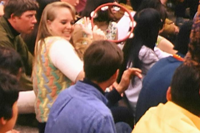 A portrait of the Haight Ashbury district at the height of the hippie movement.