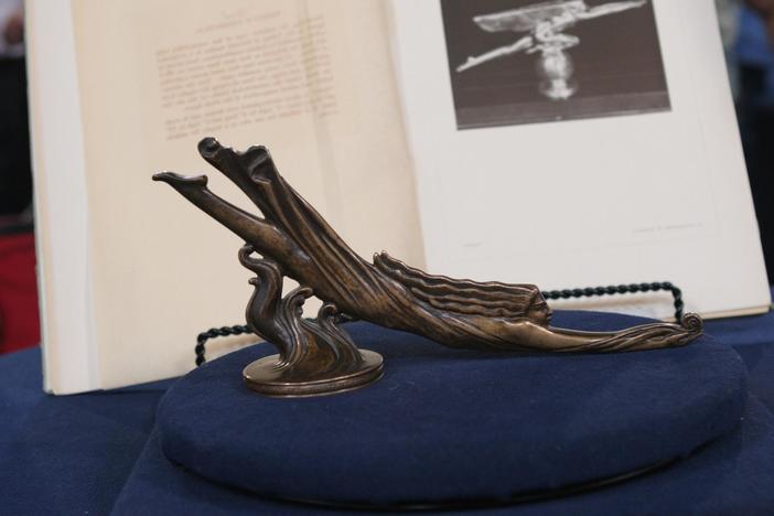 Appraisal: 1923 Harriet Frishmuth Hood Ornament