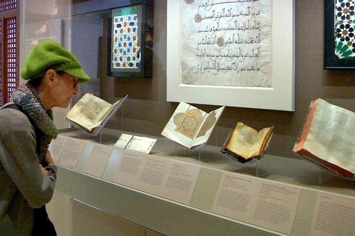 The Metropolitan Museum has a new exhibition of its collection of art from Islamic lands.