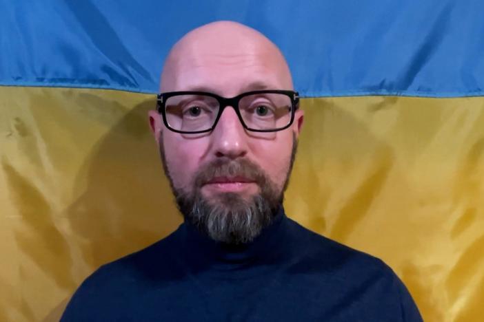 Arseniy Yatsenyuk gives an update on the war in Ukraine.