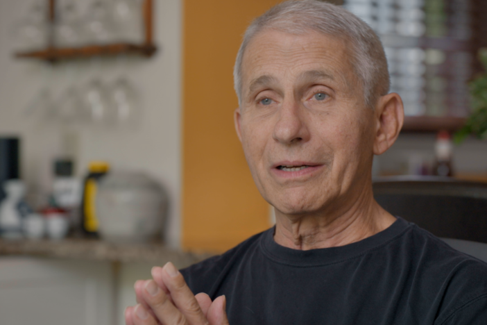 Dr. Anthony Fauci sits down with his wife, Dr. Christine Grady, to discuss retiring.