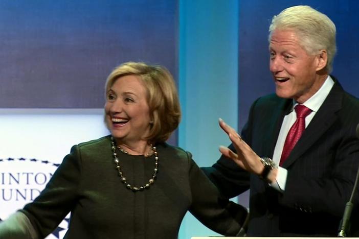 As Bill Clinton campaigns for Hillary, is he helping her campaign? And Nikki Haley's vice-