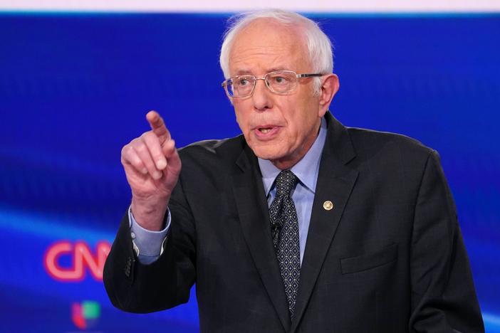 Sanders blames Trump for pandemic's 'unprecedented suffering'
