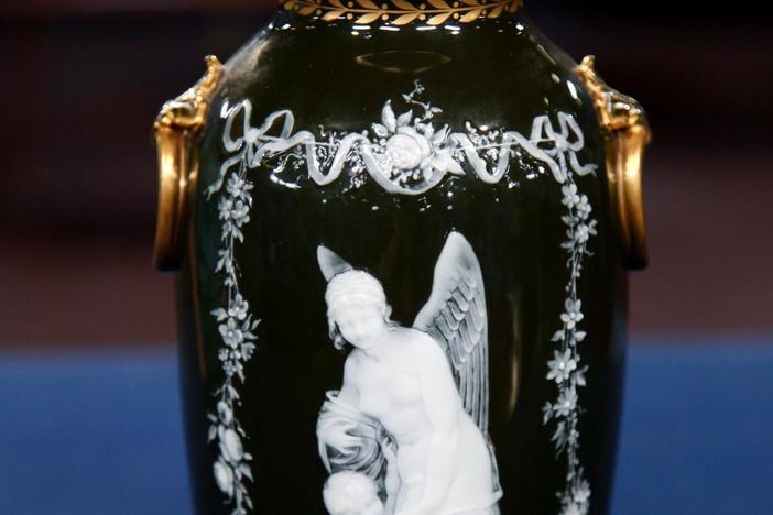 Appraisal: Minton Pate-Sur-Pate Vase, ca. 1880 from El Paso Hour 2.