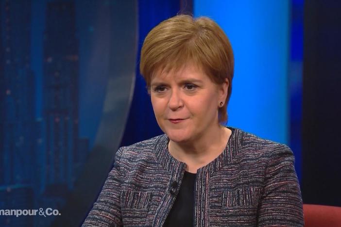 Nicola Sturgeon discusses her desire for Scotland’s independence from the UK.