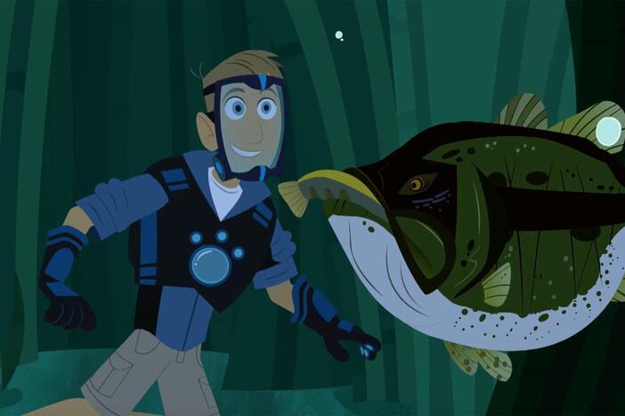 Martin goes on a creature adventure for large mouth bass