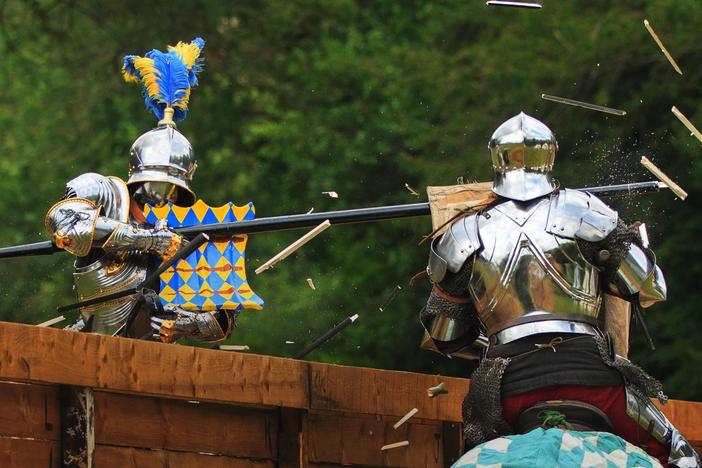 Discover the world of medieval knights and see how their armor was made.