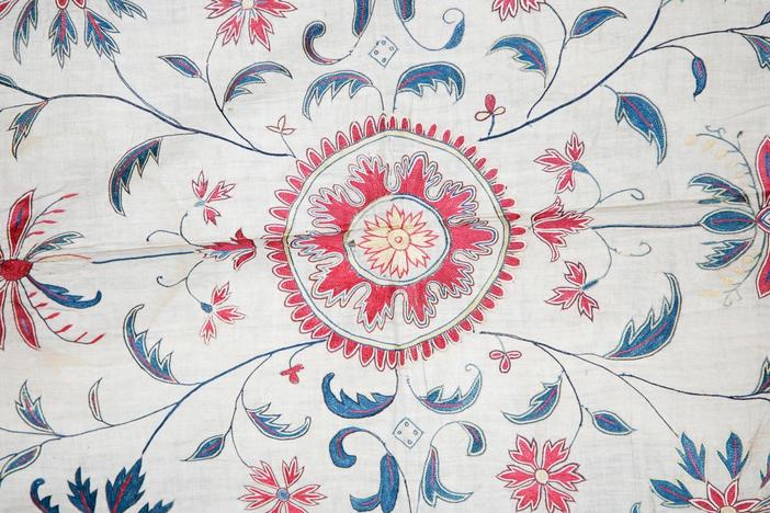 Appraisal: Early 18th-Century Mughal Embroidery