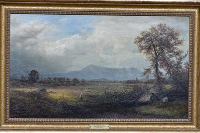 Appraisal: Richard William Hubbard Landscape Oil, ca. 1860