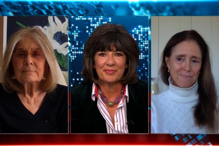 Gloria Steinem and Julie Taymor join the program.