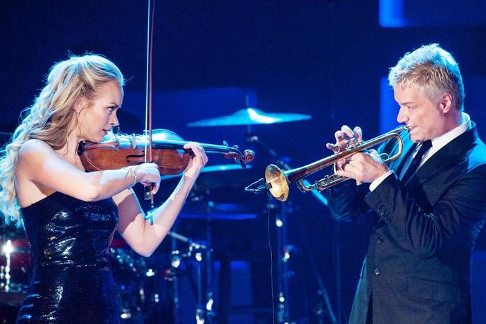 Excerpt of The Chris Botti Band performing "Cinema Paradiso."