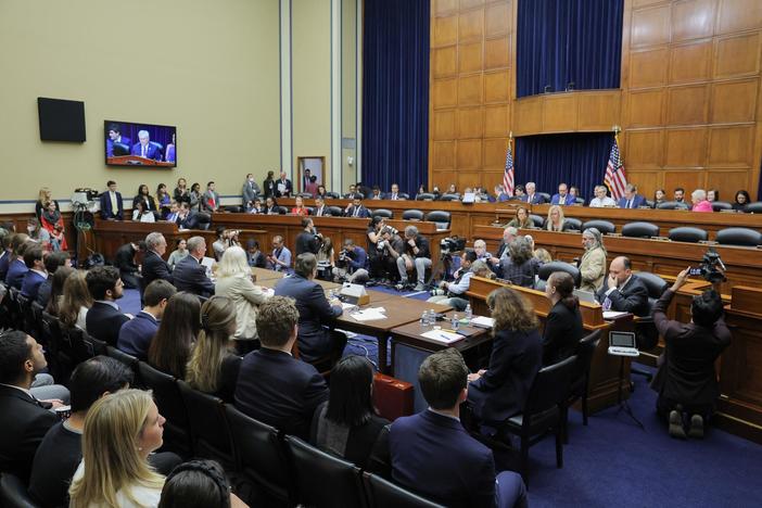 What happened during the first hearing of the Biden impeachment inquiry