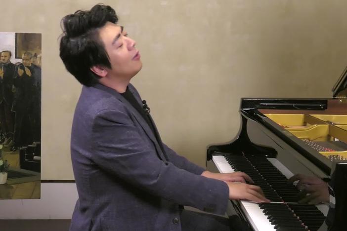 Pianist Lang Lang plays an excerpt of Bach's Goldberg Variations.