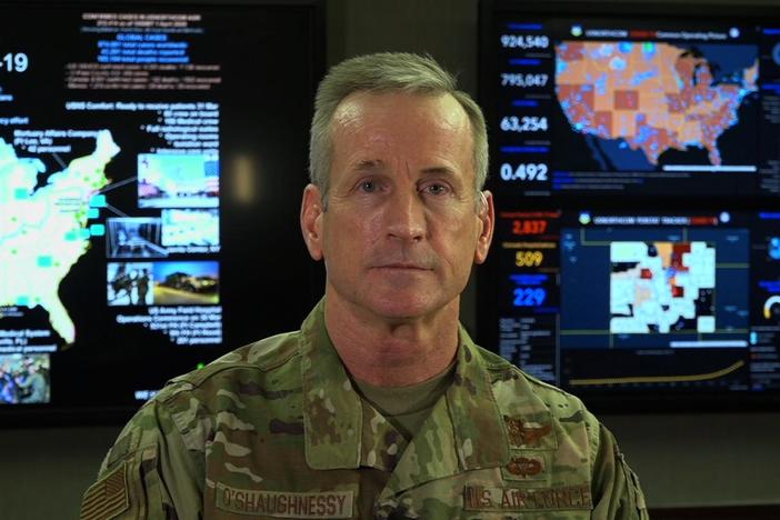 General Terrence O'Shaughnessy joins the program.