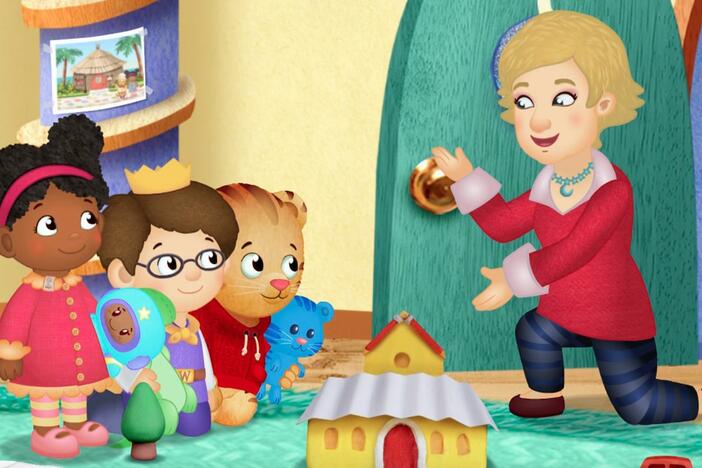 Daniel and his friends are having lots of fun playing neighborhood together.  