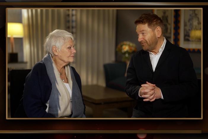Director Kenneth Branagh and actress Judi Dench discuss their film "Belfast."