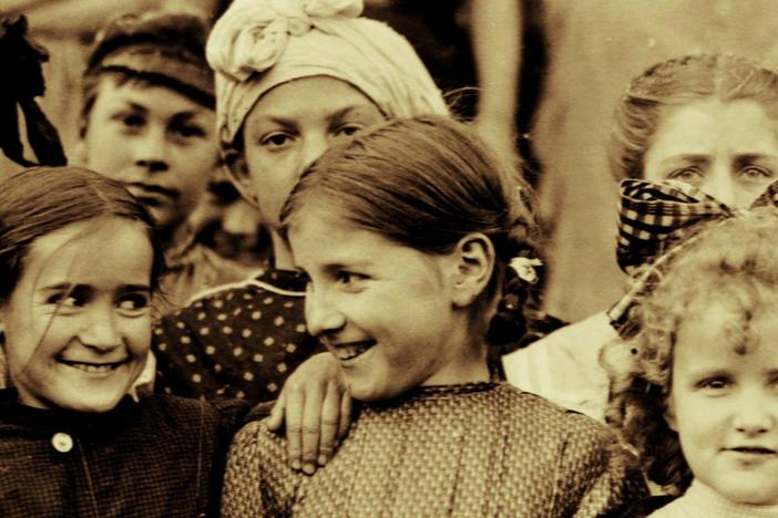 In the early 20th Century, many female immigrants worked in garment factories. 
