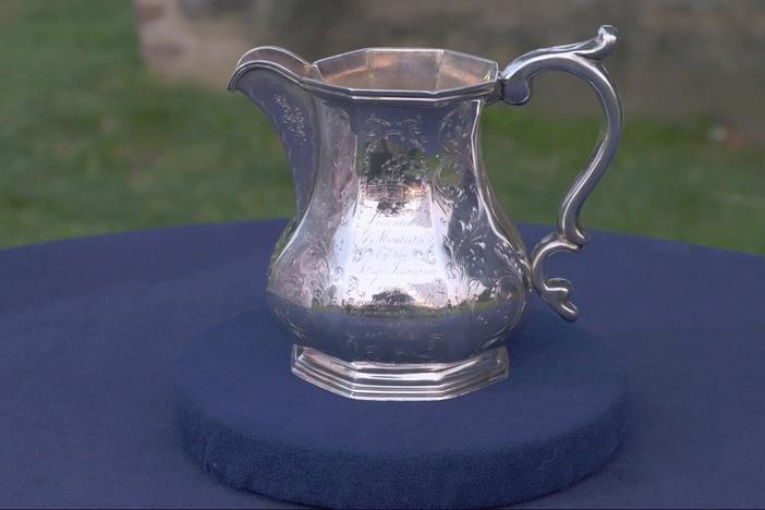 Appraisal: 1846 Gregg & Hayden Coin Silver Presentation Pitcher