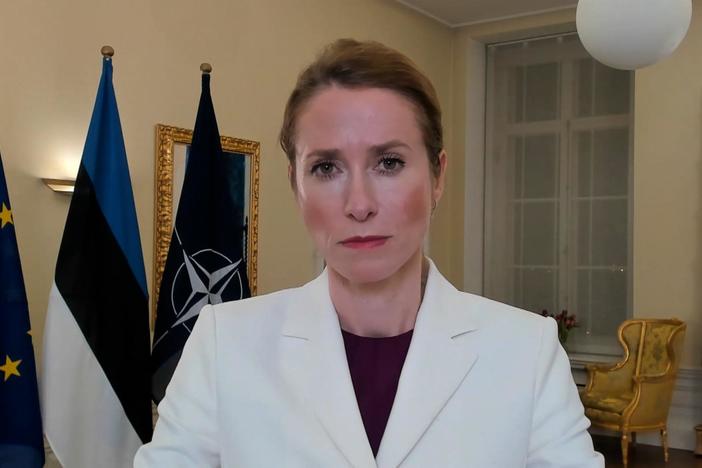 Prime Minister Kaja Kallas joins the program.