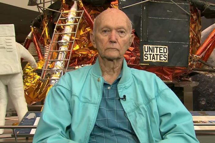 Michael Collins joins the program to discuss the moon landing.