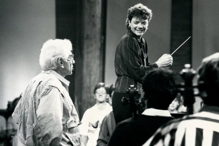 Marin Alsop reflects on working with Leonard Bernstein.