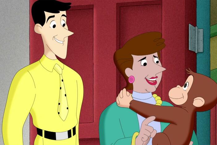 Aunt Sylvia surprises George with a big gift.