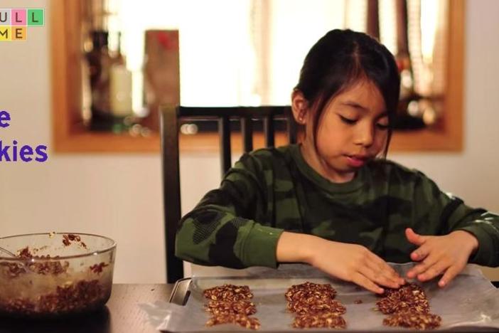 With just five ingredients, these cookies are fun to make and ready to eat in no time!