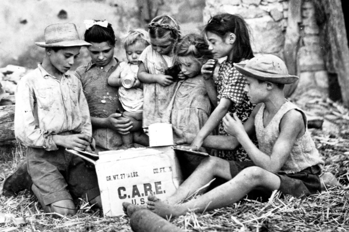 CARE packages helped Europeans during the War. Today, they are helping Americans