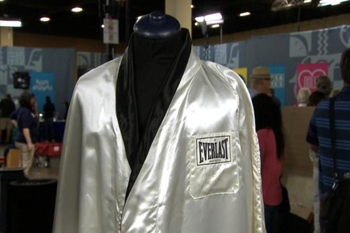 Appraisal: Signed Muhammad Ali Robe, from Fort Worth Hour 1.