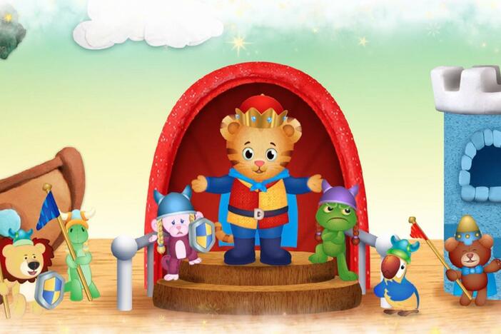 Daniel imagines that his stuffed animals sing about all kinds of different feelings. 