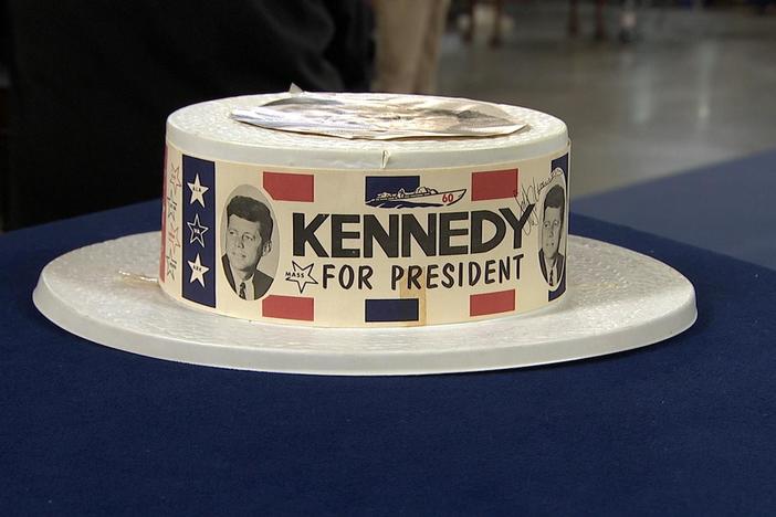 Appraisal: John F. Kennedy-signed Campaign Hat, ca. 1960, from Salt Lake City Hour 2