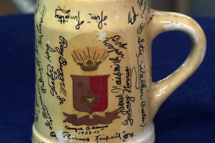 Appraisal: James Naismith Signed Stein, from ROADSHOW's Special: Junk in the Trunk.