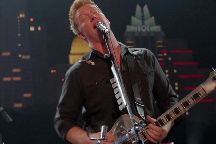 Get a behind the scenes look as Queens of the Stone Age tape Austin City Limits.