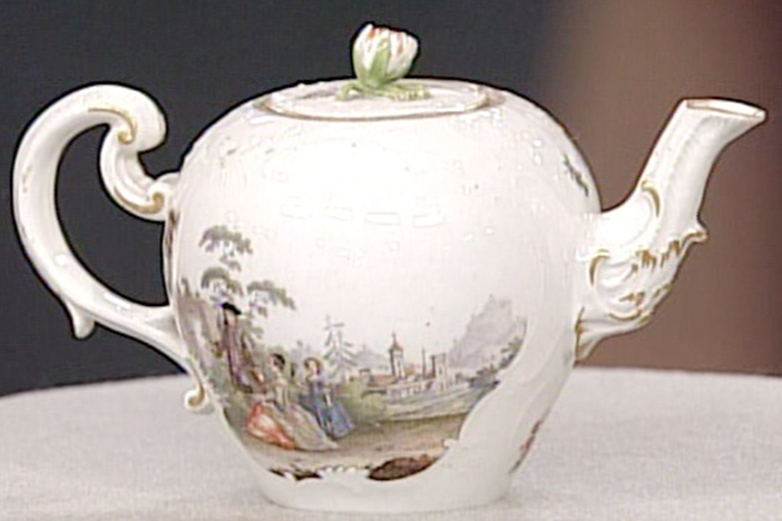 Appraisal: Meissen Teapot, ca. 1740, from Vintage Austin.
