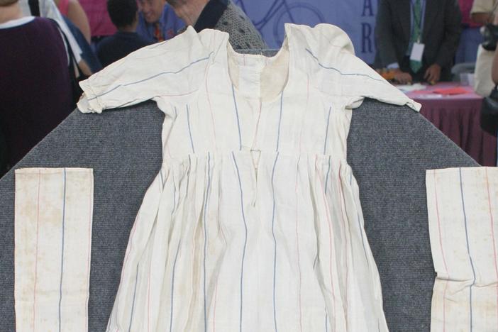 Appraisal: Cotton Wedding Dress, ca. 1798, in Vintage Savannah.