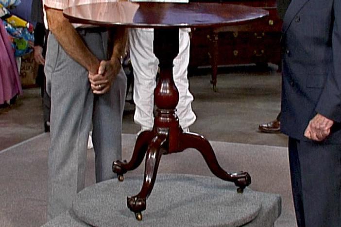 Appraisal: New York Tea Table, ca. 1765, from Vintage Providence.