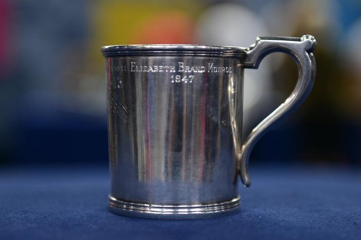 Appraisal: Asa Blanchard Silver Julep Cup, ca. 1820, from Indianapolis Hour 3.