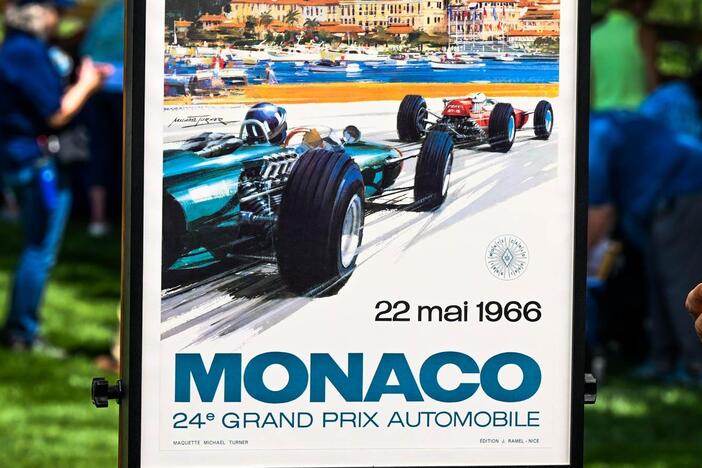 Appraisal: 1966 Michael Turner Monaco Grand Prix Poster