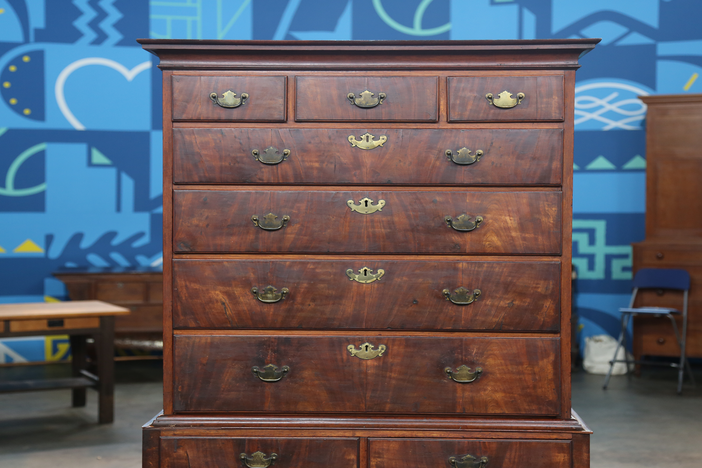 Appraisal: Massachusetts Queen Anne Highboy, ca. 1752, in St. Louis Hour 1.