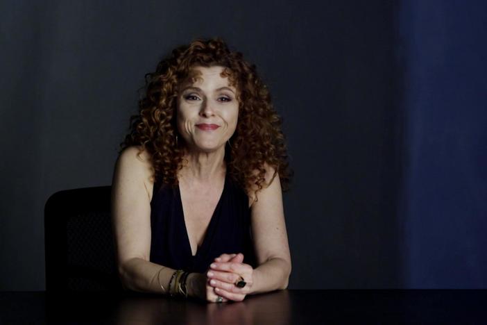 Bernadette Peters talks about meeting Mel Brooks.