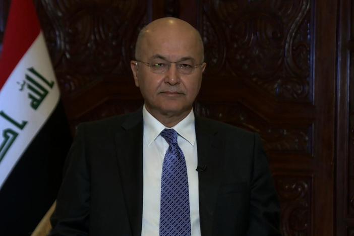 Iraqi President Barham Salih discusses his country's response to COVID-19.