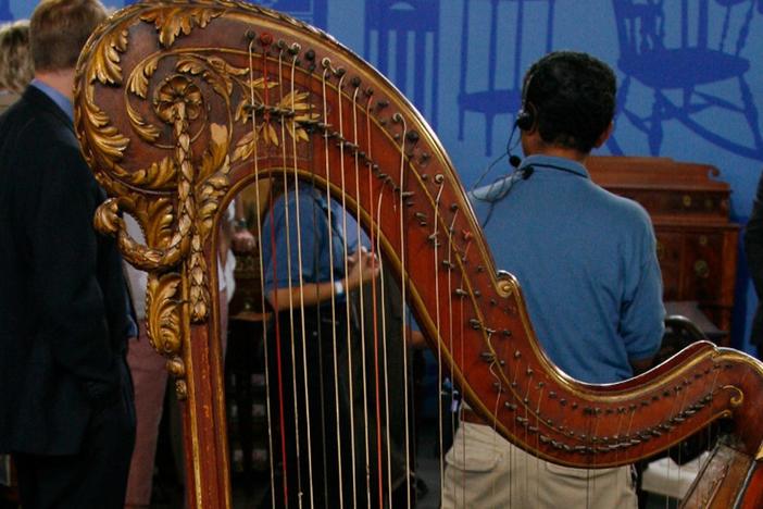 Appraisal: Naderman French Court Harp, ca. 1776