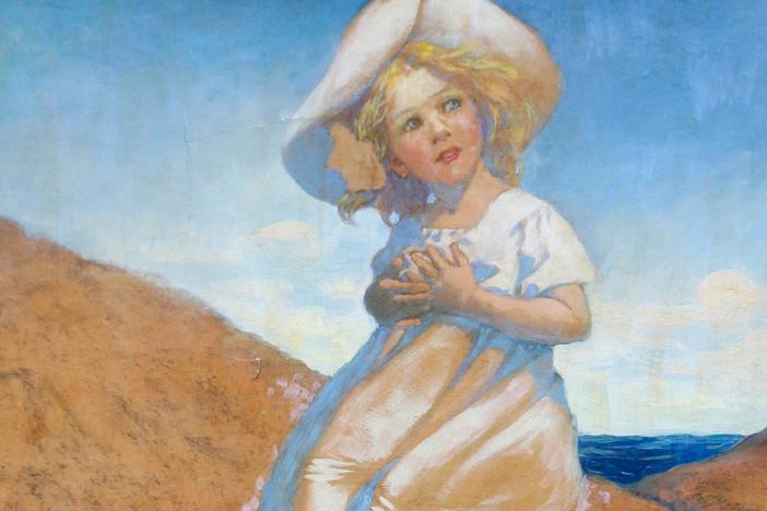 Jessie Willcox Smith Oil on Board, ca. 1925, from Washington, DC Hour 3