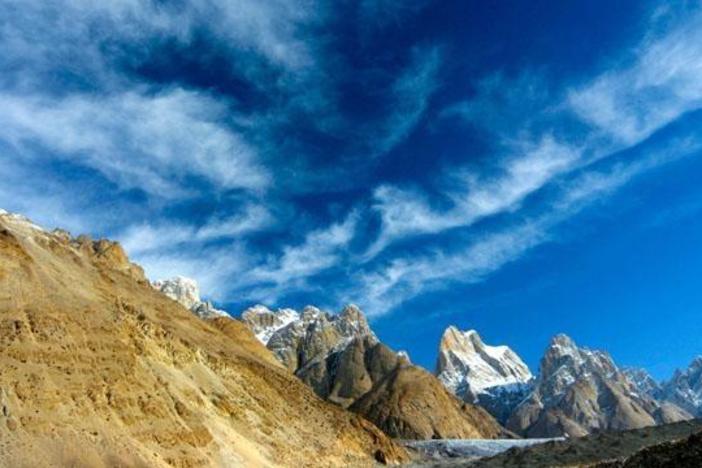 The Himalayan mountain system is the planet's highest.