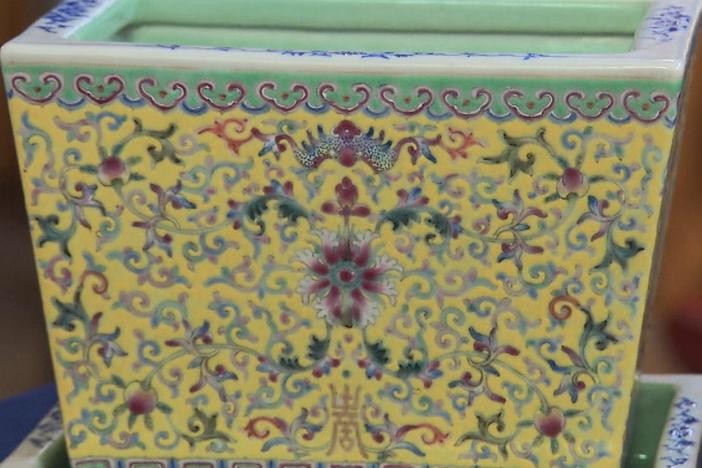 Appraisal: Late 19th-Century Chinese Jardinière, from Charleston, Hour 3.